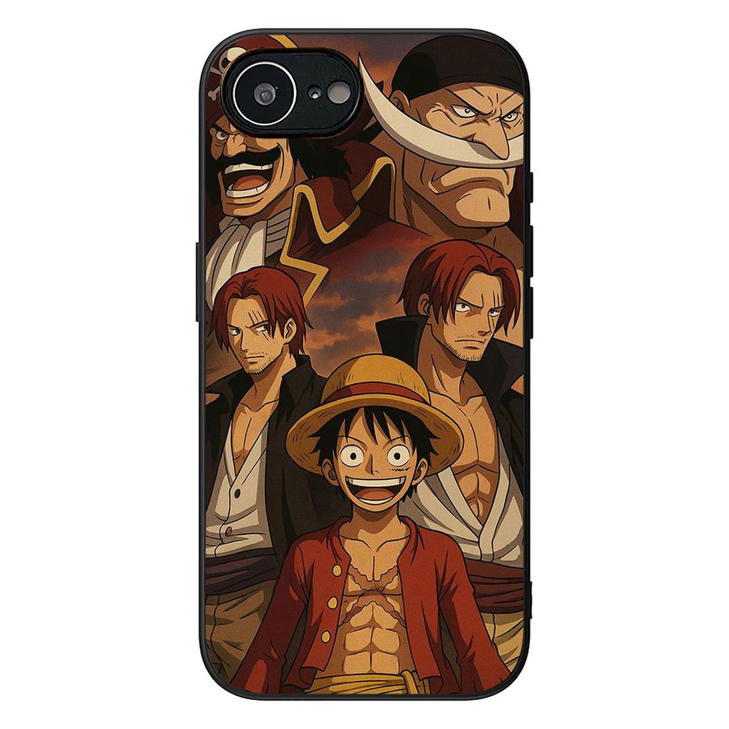 Red Hair Shanks One Luffy Pieces Cover for Motorola Moto G86 G14 G35 G34 G45 G55 G67 G75 G85 G24 G15 G54 G57 Power Phone Case