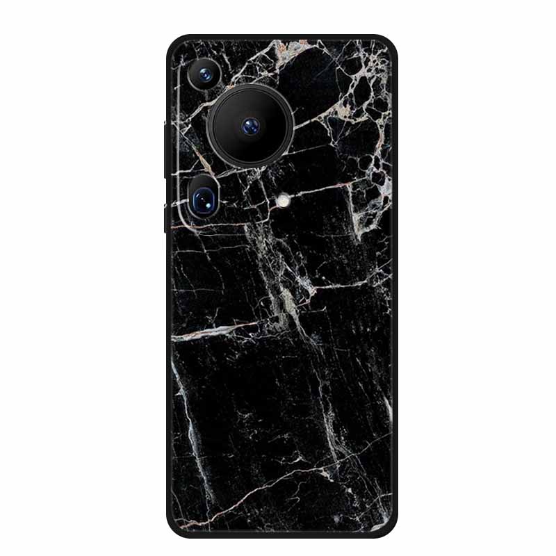 For Huawei Pura 70 Pro Ultra Case Pura70 Pro Black Silicone Soft Back Cover Case For Huawei Pura 80 Pro Ultra Phone Case Pura80