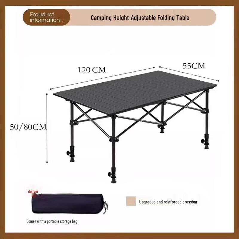 Handun Portable Outdoor Folding Camping Table