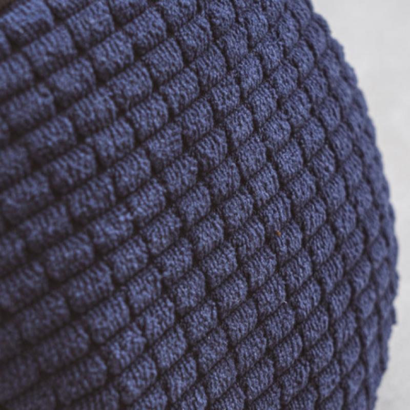Daiso Solid Color Golden Earmuffs Navy