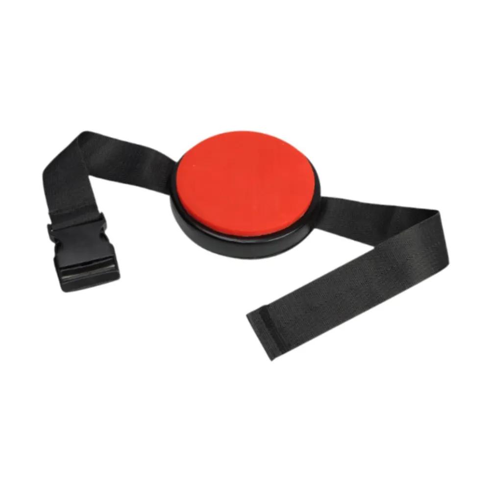 Silicone training pad for drums with leg mount, silent, for beginner musicians