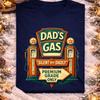 Silent But Dadly Funny Father , Dad Fart Humor Vintage, Playful Dad Joke Graphic, Classic Father Humor Design Tee, Funny Dad Saying, Fart