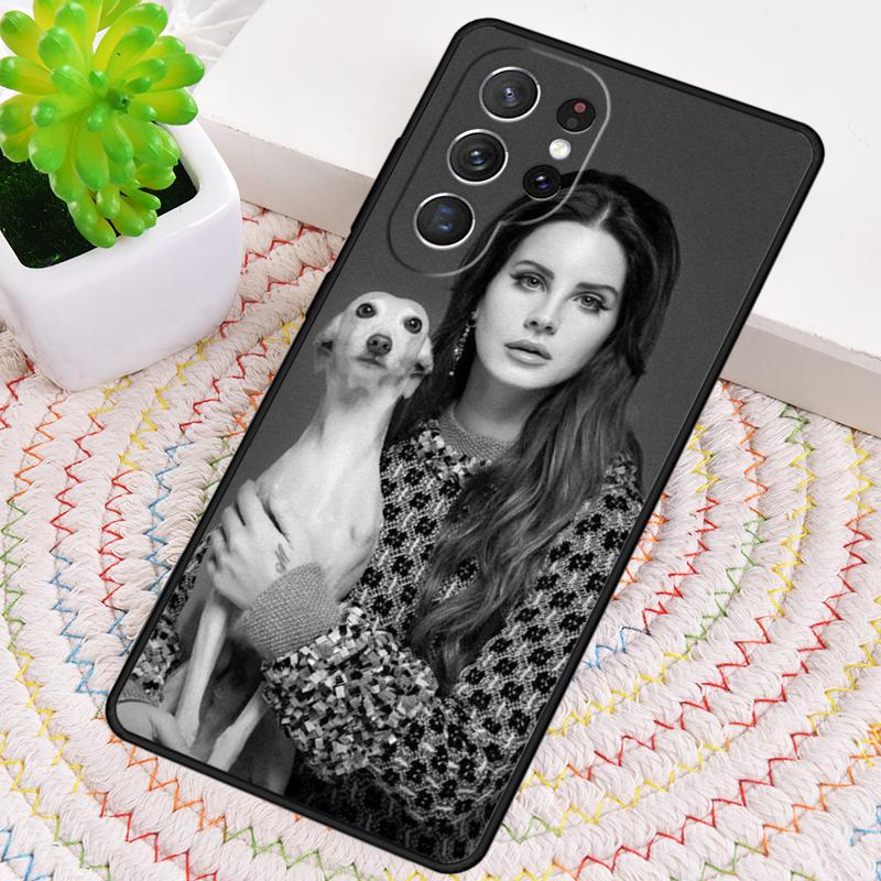 Lana Del Rey Singer Silicone Phone Case For Samsung Galaxy note 10 pro S26 S25 S24 S23 S22 S21 Plus S25Ultra Capa Cover