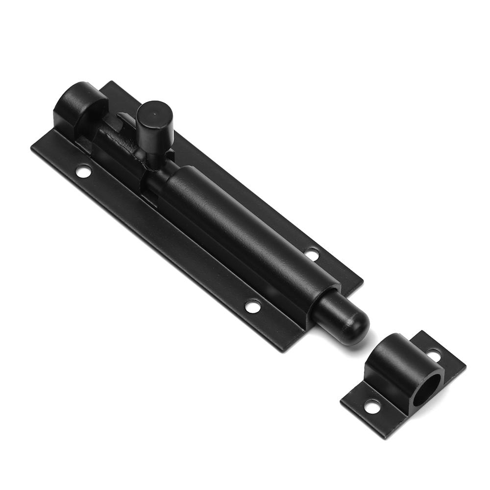 2/3/4/5/6/8inch Black Silver Barrel Bolt Aluminum Alloy Door Latch Hardware for Gate Safety Door Bolt Latch Lock Home Hardware