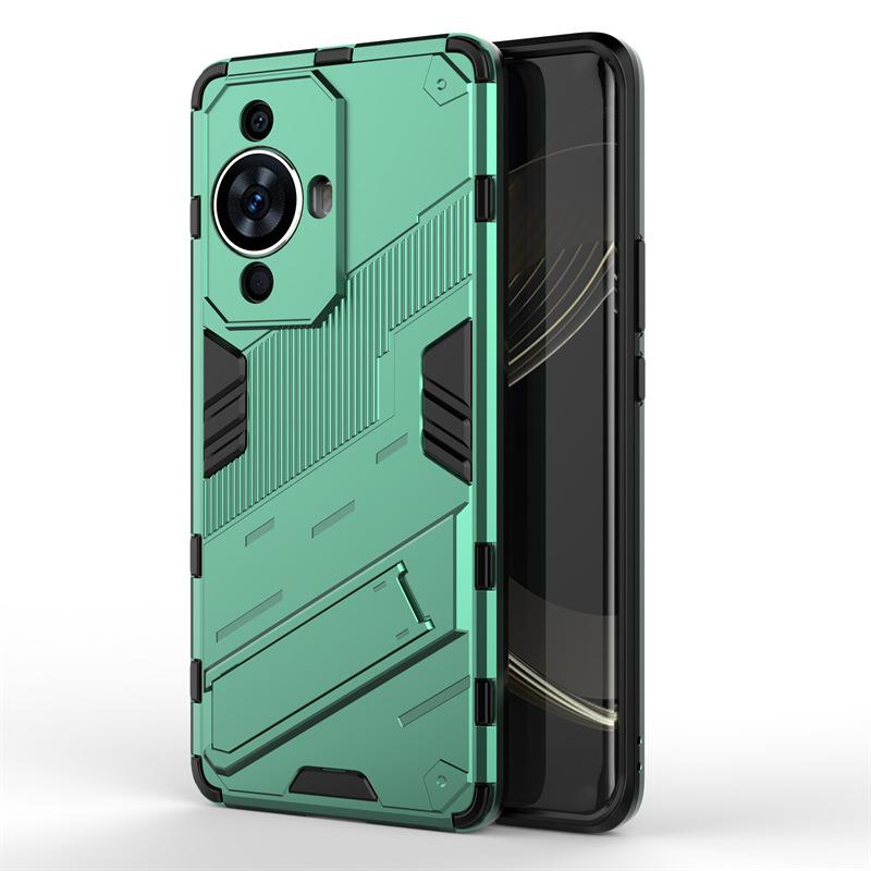 Suitable for Huawei Mate70 Pro invisible bracket mobile phone case Honor 100 punk armor anti-drop protective case