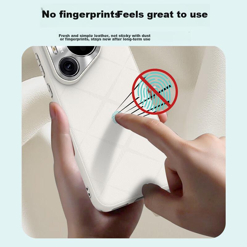 Phone Case for Huawei Pura70, P70 Full Lens Protection, Slim, Shockproof, Anti-Fingerprint, Simple And Stylish, Soft Edge Hard - Chanson Green