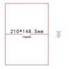 Carta Kraft e Cartone Autoadesiva Bianca Opaca A4 per Inkjet/Laser