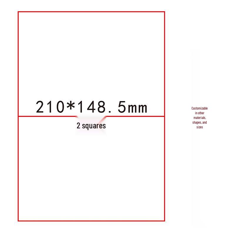 Carta Kraft e Cartone Autoadesiva Bianca Opaca A4 per Inkjet/Laser