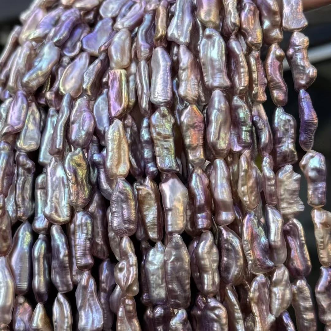 

Весна Лето DIY Аксессуары Нерегулярный Фиолетовый Жемчуг 8-10x18-25 мм Для Изготовления Ювелирных Изделий DIY Подвеска Серьги Ожерелье Аксессуар 8-10x18-25mm фиолетовый