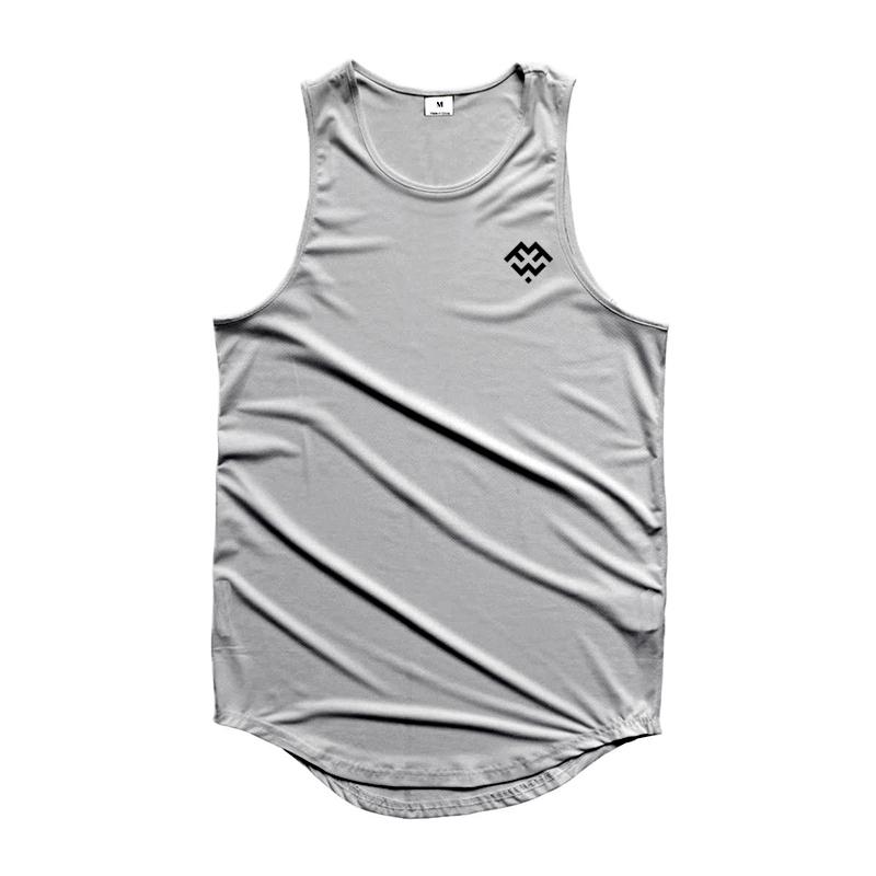 Muscleguys   Summer Muscle Man Tank Tops Mesh Gym Bodybuilding Vest Fitness Men Sleeveless Tops Workout Clothing