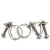 Bingyu 304 Stainless Steel Double Wire Hose Clamp