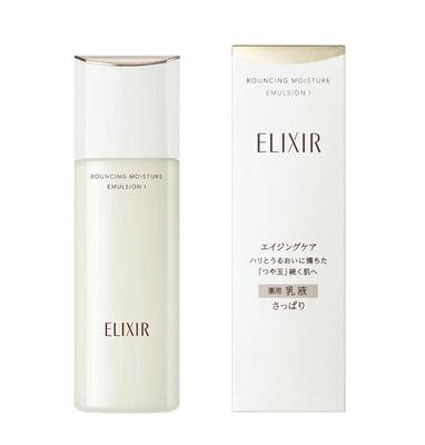 SHISEIDO Elixir Bouncing Moisture Emulsie hydraterende emulsie, 130 ml. - Type I - licht, voor de vette en gecombineerde huid