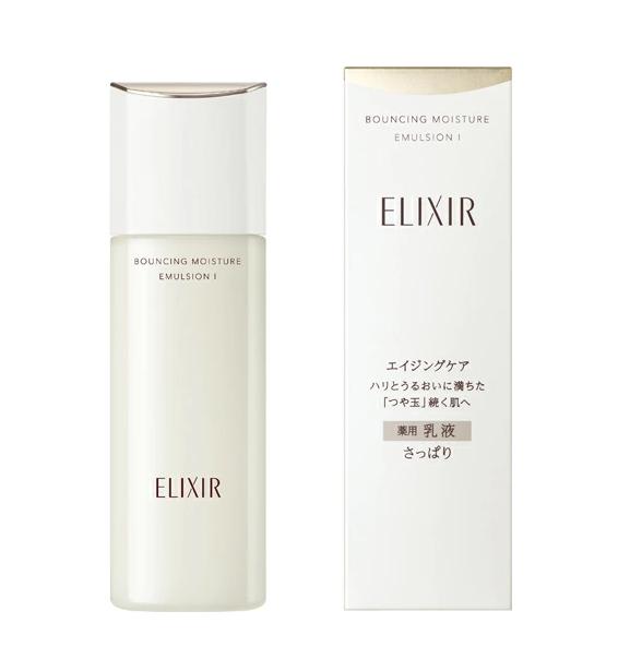 SHISEIDO Elixir Bouncing Moisture Emulsion Moisturizing Emulsion, 130 Ml. - Type I - Light, for Oily and Combination Skin