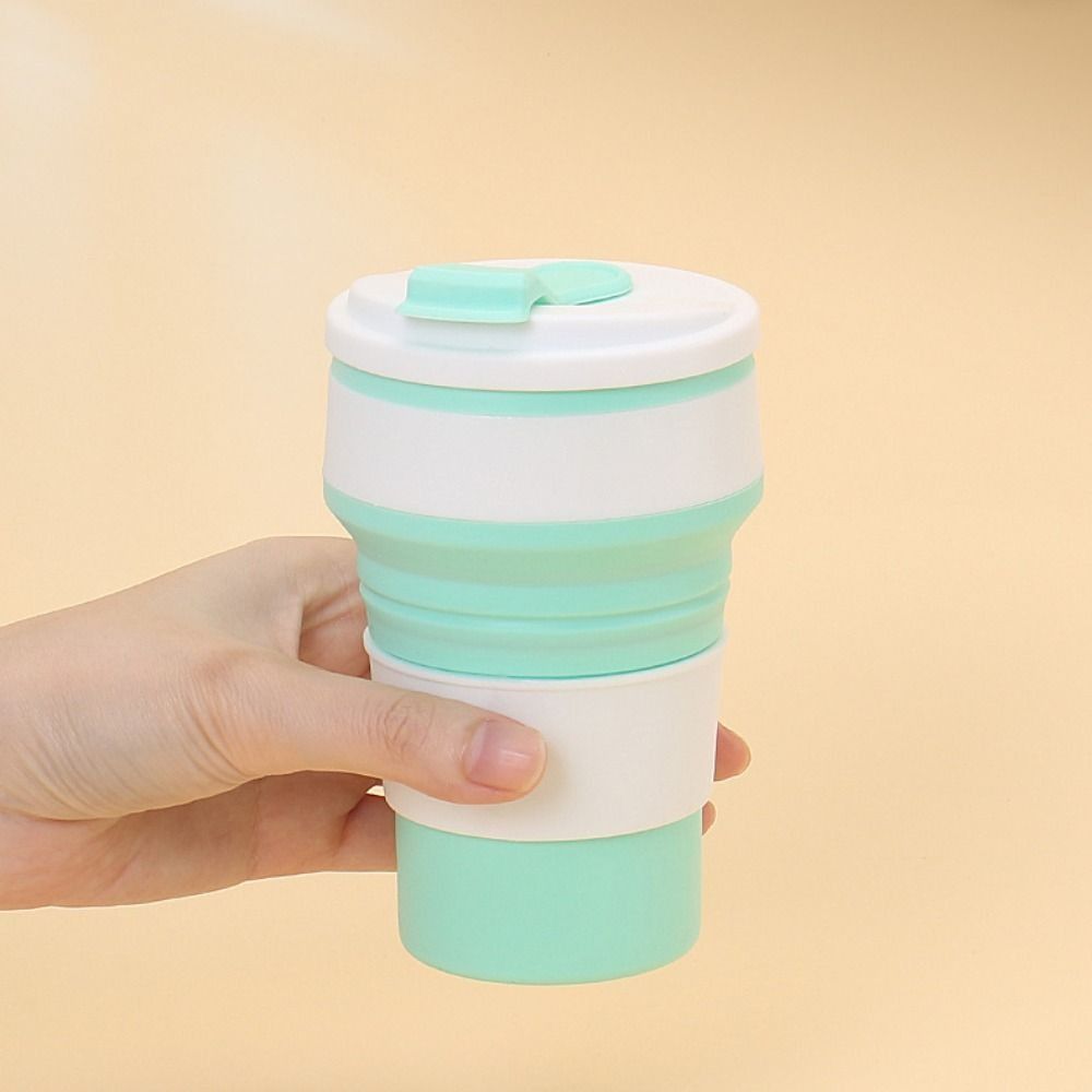 350ml Folding Water Cup Multifunctional Drinking Cup Minimalist Water Bottle Coffee