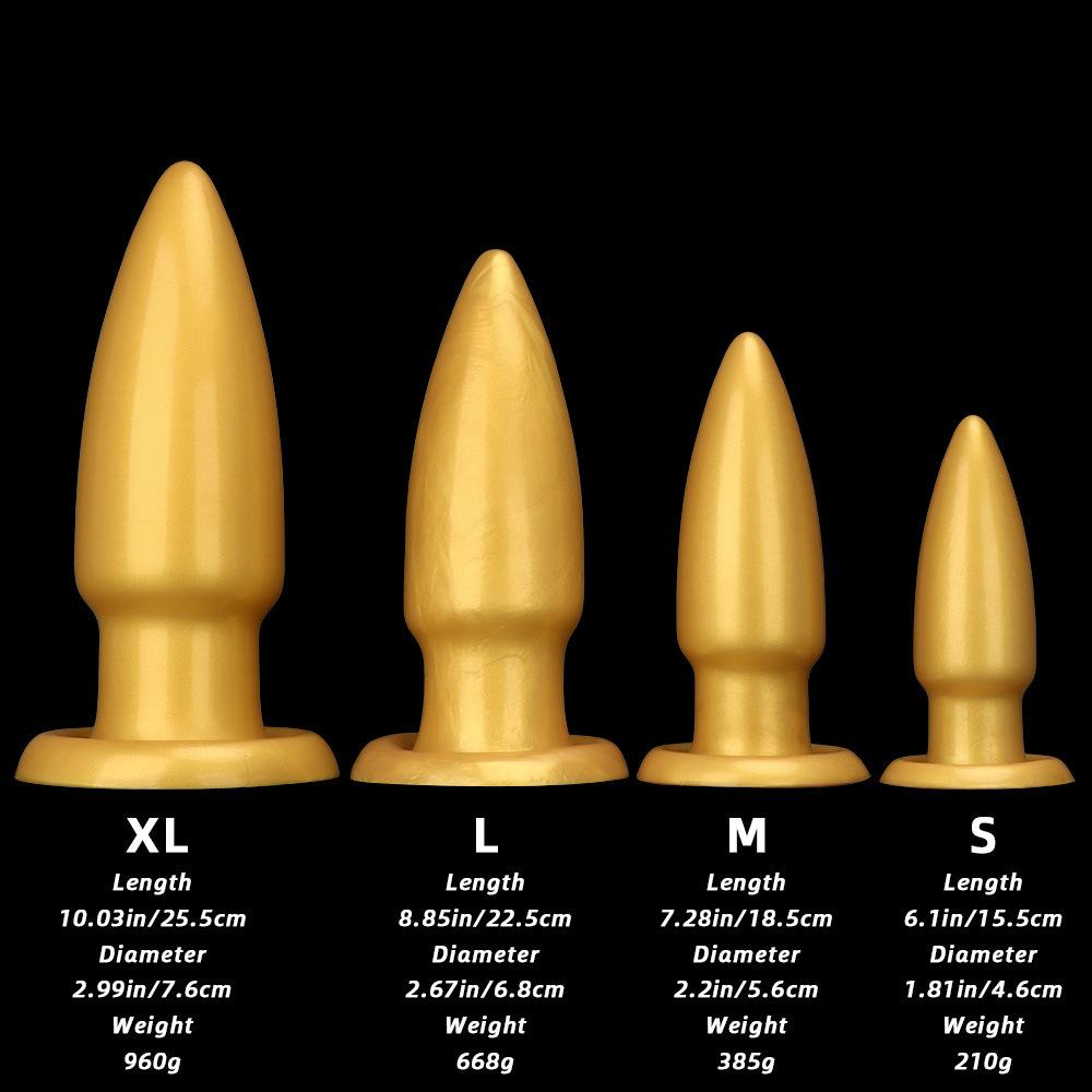 Silicone Butt Plug Dildo Women's Masturbator Sex Toy Dildo Fisting BDSM Strap on Penis Big Dick