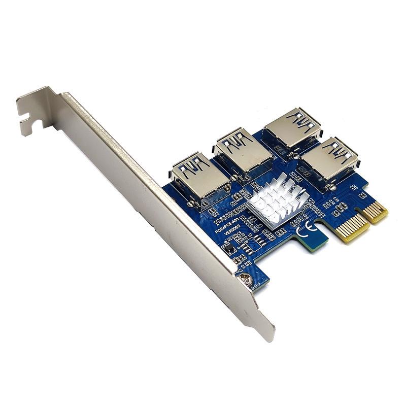PCI-E Multi-Port USB3.0 Expansion Card Adapter (1 To 2, 4, 5, or 6 Ports)