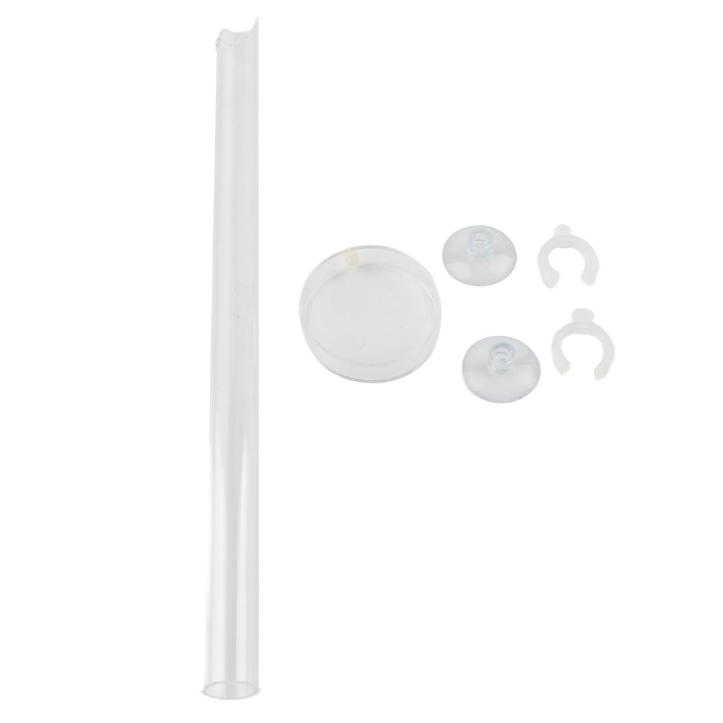 Shrimp Feeding Tube Acrylic Transparent Shrimp Feeder for Fish Aquarium