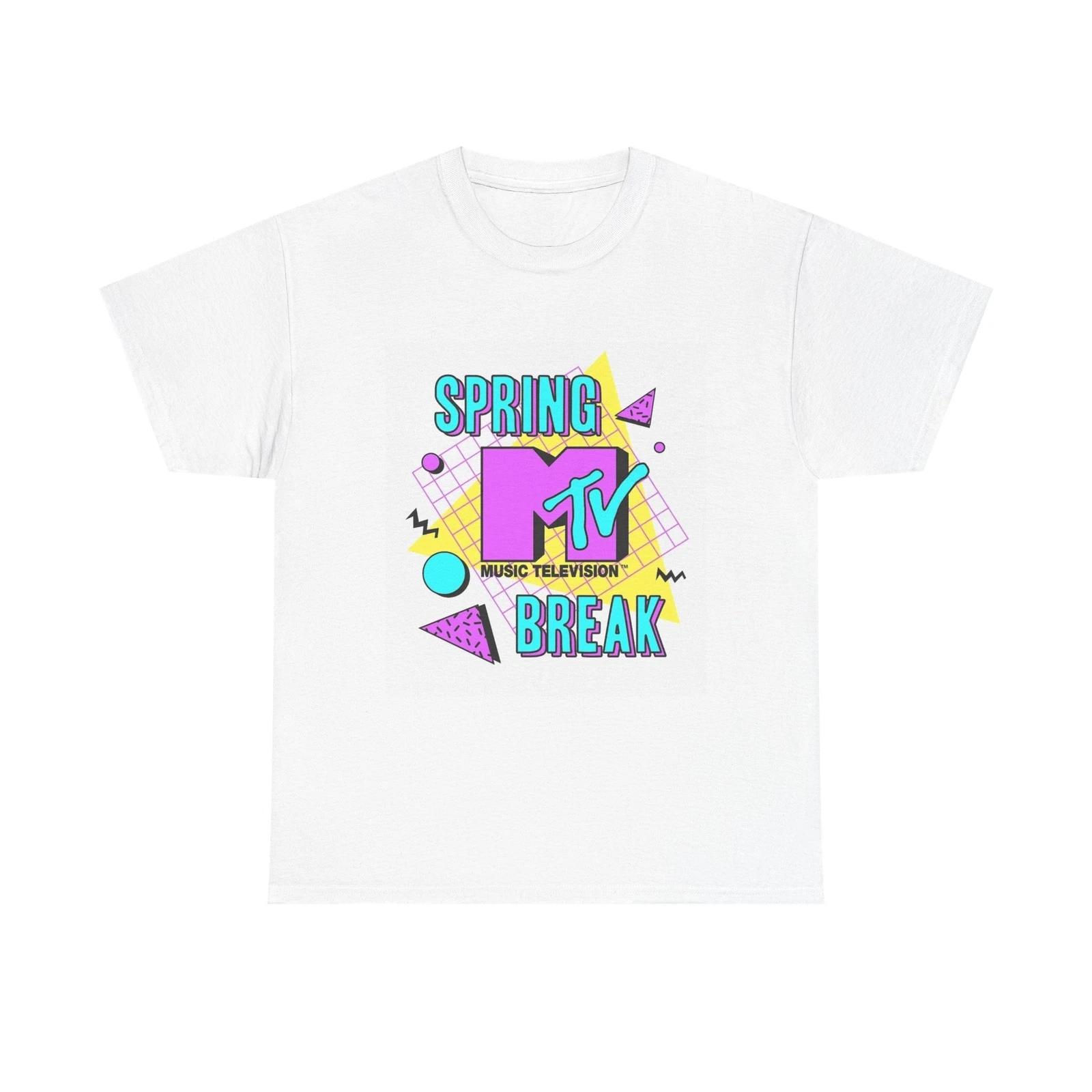Men s and Women s T-shirts MTV Spring Break 90s XS