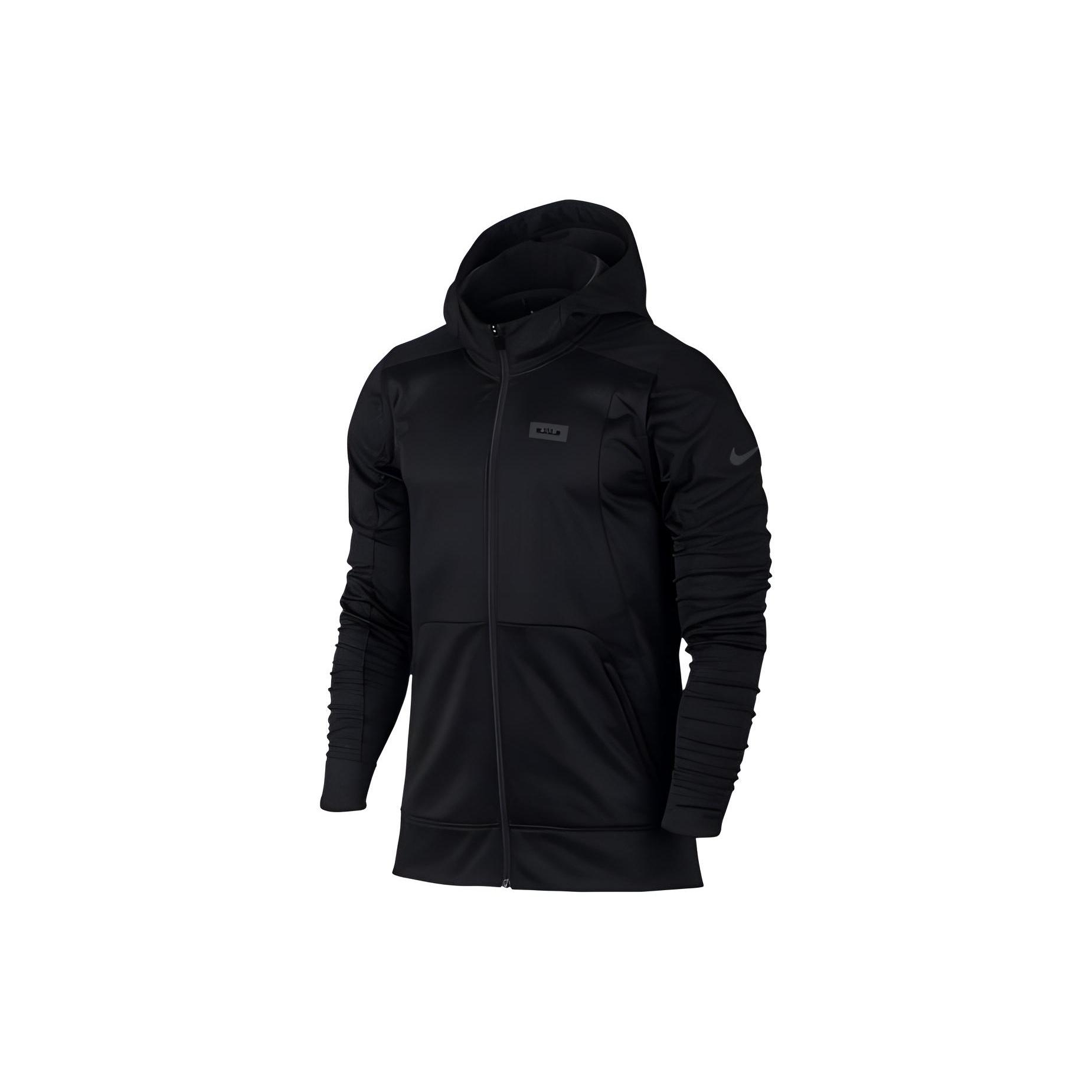 Men s Nike International Zipper Full-Zip Hooded Jacket 824394-010 L