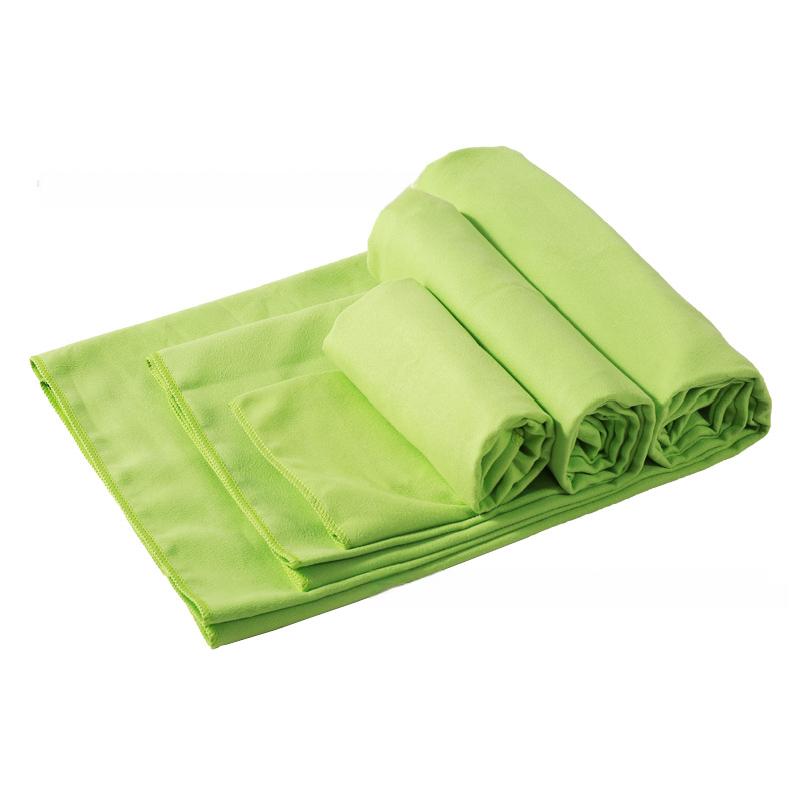 Microfiber quick-dry absorbent towel, double-sided fleece polyester-nylon travel quick-dry towel, sports quick-dry towel 3pcs