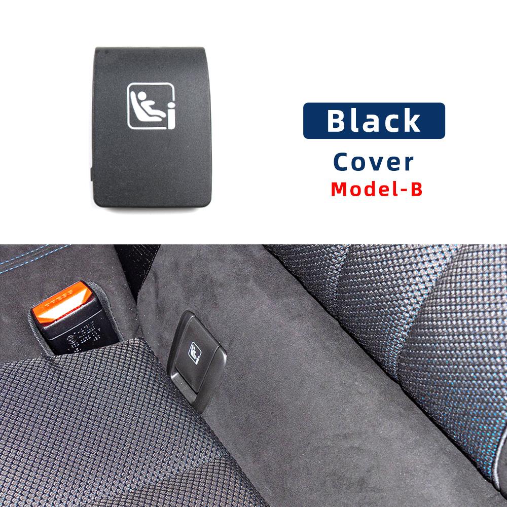 Black Rear Child Seat Anchor Safety ISOFIX Cover Restraint For BMW 6 series G32 52207468907 52207468908 Rear Seat Hook 6 sold