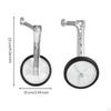 Bike Training Wheel Kit Heavy Duty Wheels with Brackets Adjustable Balance