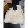 Semi-turtleneck Lace Hollow Top Women's Spring Temperament Stacked Long-sleeved Bottomed Shirt