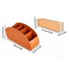 Multi Compartment Pen Holder Desk Organiser for Office Home School with Makeup Brush Storage Function and Space Saving