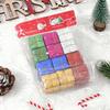 12/24Pcs Mini Christmas Decorations Gift Boxes Hanging Xmas Tree Pendants Foam Present for Home Decor New Year Party Supplies