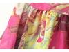 European & American Women's Printed Strappy Bandeau Maxi Dress