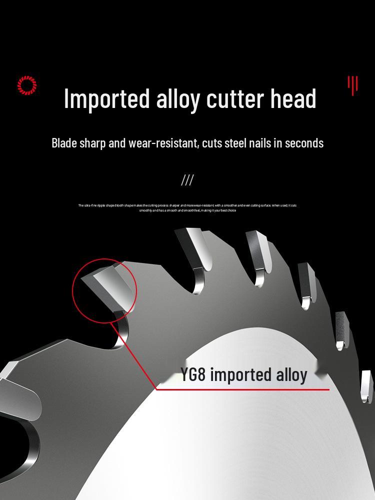Imported Hard Alloy Circular Saw Blade for Wood and Table Saws
