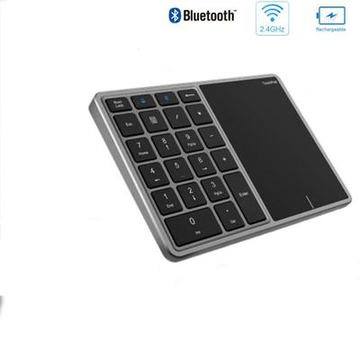 Clavier Bluetooth sans fil 2.4 ghz, 22 touches, clavier numérique avec pavé tactile, pour tablette PC IOS et Android