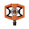 CRANK BROTHERS Ultralichte Klikpedalen Double Shot Oranje 574636