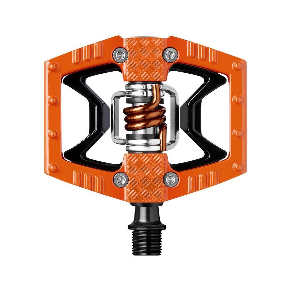 CRANK BROTHERS Ultralichte Klikpedalen Double Shot Oranje 574636
