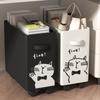 Space Saving Under Desk Cart Storage Basket Oxford Cloth Laundry Basket Clothes Organizer  Kitchen