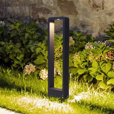 60/80CM Outdoor Garden Bollards Lamp Waterproof Garden Villa Courtyard Stand Pole Post Light Modern Villa Lawn Pillar Lamp