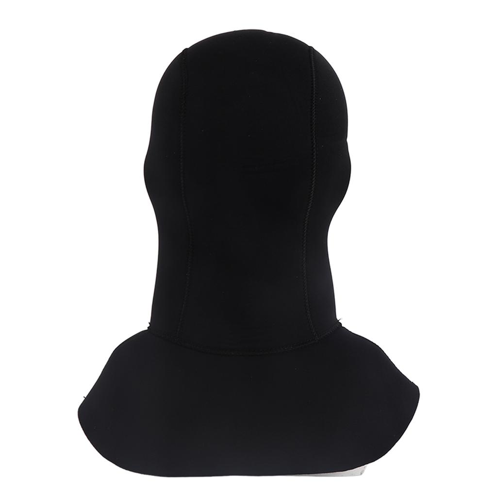Diving Hood 5mm Neoprene Sun Protection Stretchy Quick Drying Thermal Wetsuit Hat for Men Women Swimming S/M