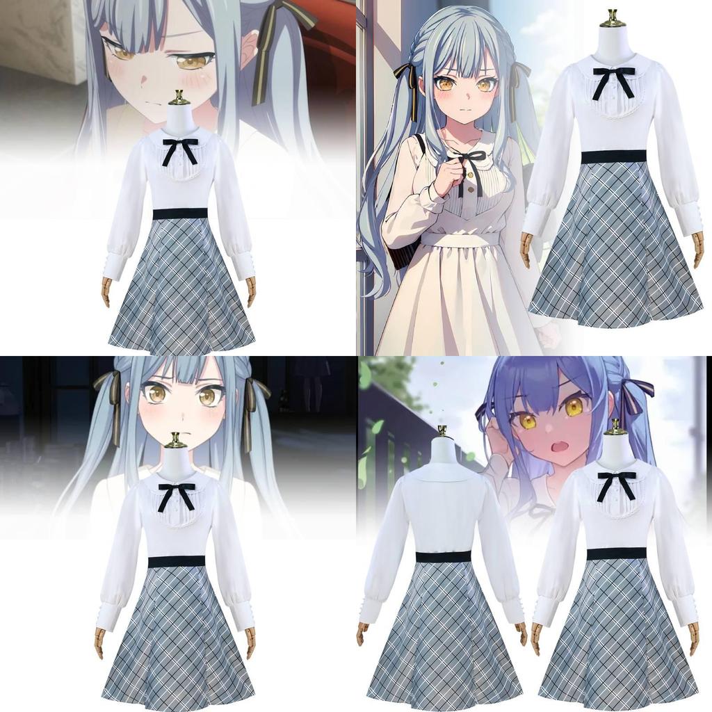 Adorable Cosplay Outfit For Girls Anime Band Game Characters Sweet Cute Style