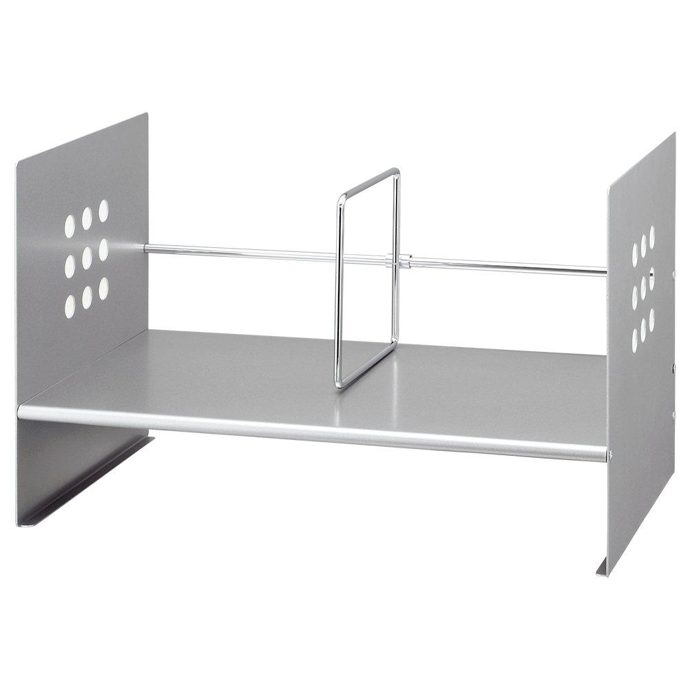 

Plus Bookstand 45cm H-type, wide, Silver, 89-273