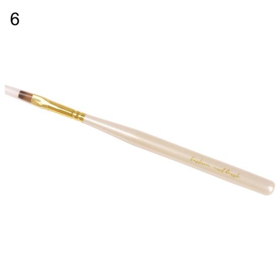 Štetec na nechty Jednoduché použitie Ručný Opakovane použiteľný Univerzálny UV gél 3D štetce pre ženy