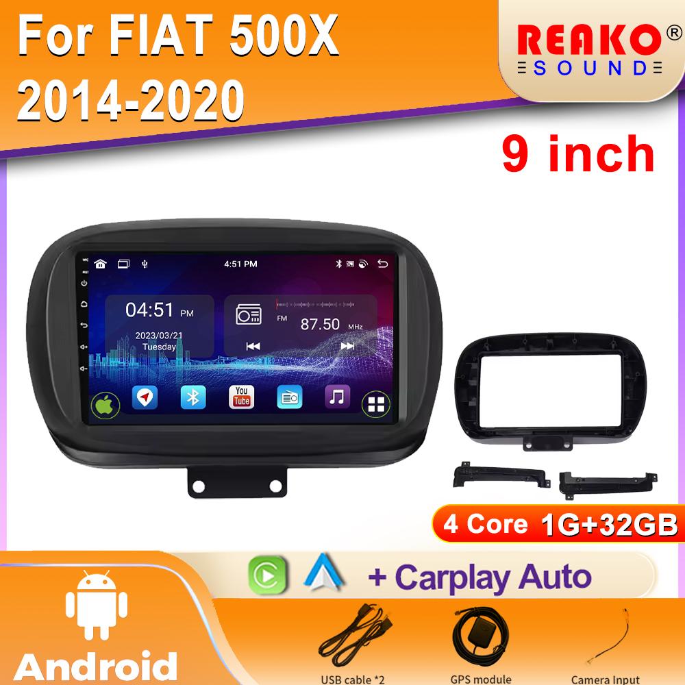 Android Autoradio Für FIAT 500X 2014-2020 Auto Multimedia Video Player Navigation GPS Carplay Autoradio 2Din IPS DSP 4G