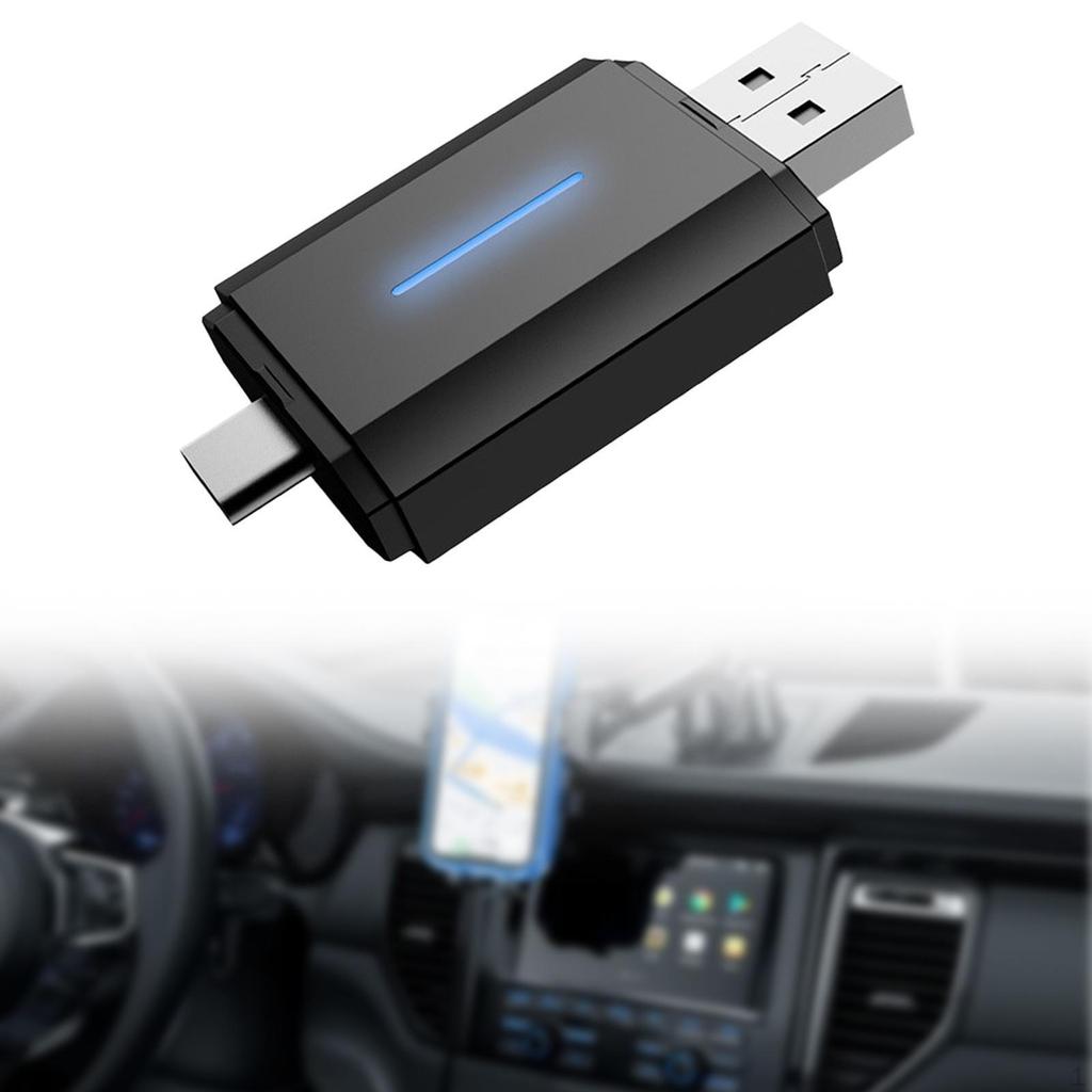 Wireless Car and Phone Adapter Professional Accessories Easy to Use Portable