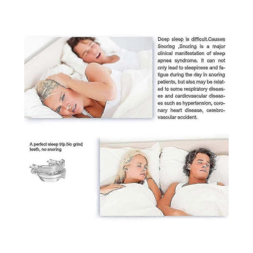 Adjustable Anti Snoring Mouthpiece Guard Anti Snore Sleep Apnea Teeth Grind