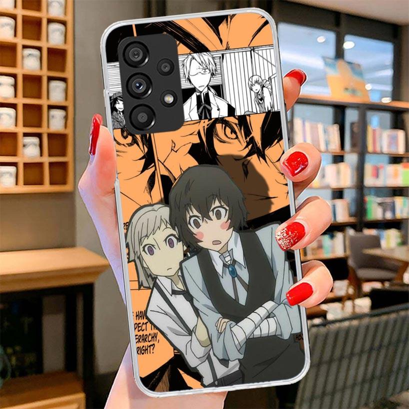 Bungo Stray Dogs Manga Phone Case For Samsung Galaxy A17 A37 A57 A16 A26 A36 A56 A15 A25 A35 A55 A14 A24 A34 A54 A13 A23 A33 A53