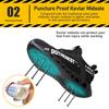 Scarpe antinfortunistiche antiperforazione con puntale in acciaio Scarpe da lavoro Uomo Donna Stivali da lavoro di sicurezza leggeri Traspiranti Scarpe di sicurezza sportive Unise