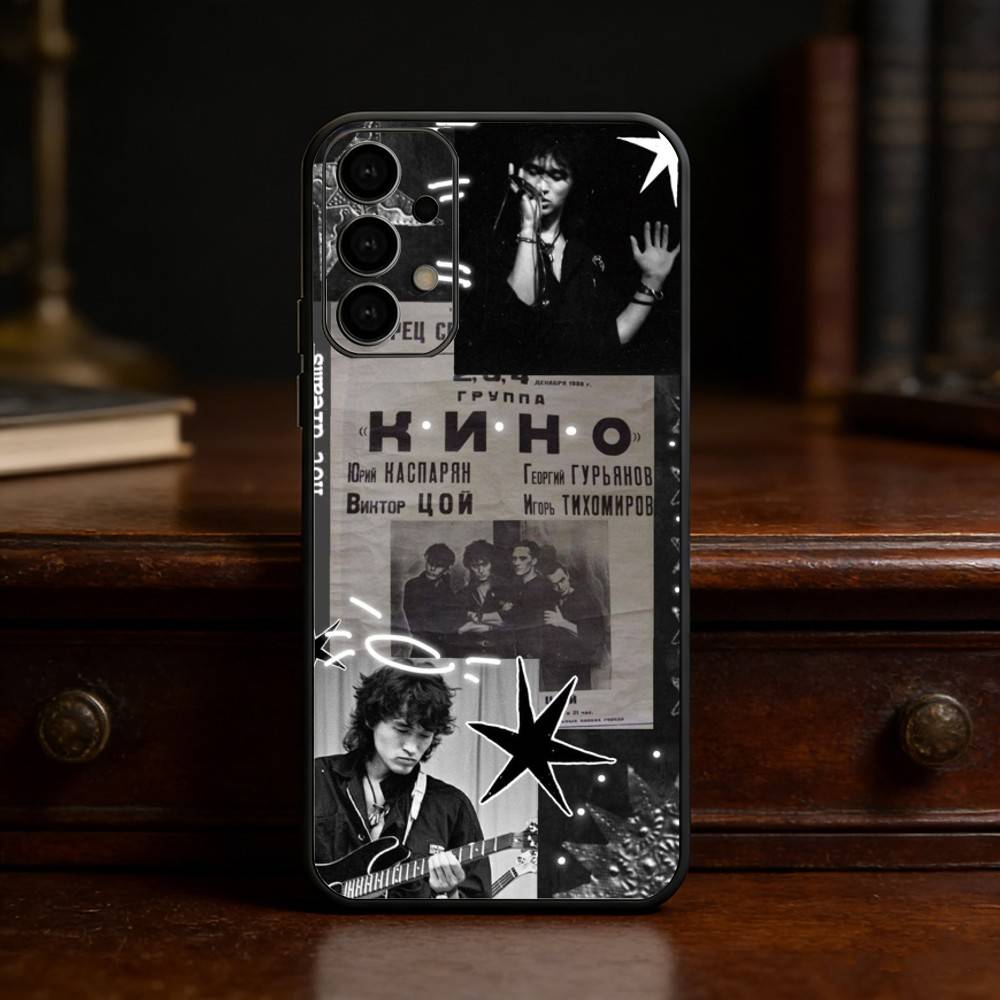 Russia R-Rock Band Viktor Tsoi  Phone Case For Samsung S25,S24,S21,S22,S23,S30,Ultra,S20,Plus,Fe,Lite Black Shell
