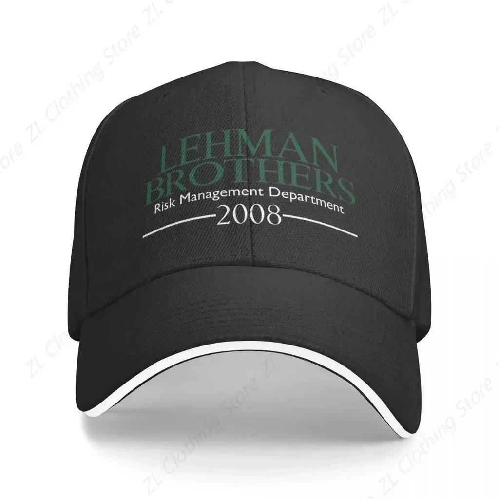 New Lehman Brothers Risk Management Dept Baseball Cap Men Women Trucker Hat Formal Workouts Gift Caps Hat