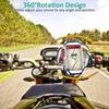 Bike Phone Mount 360° Rotation Silicone Bicycle Phone Holder Universal Motorcycle Handlebar Mount