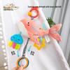 Newborn Baby Mobile Music Pull Ring: Soothing Plush Toy for Crib, Stroller, or Car (0-1 Year)