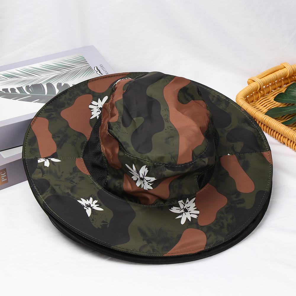 Unisex Bucket Hats Foldable Mosquito Hat With Hidden Net Mesh Repellent Insect Bee Protection Outdoor Sunscreen Fishing Cap